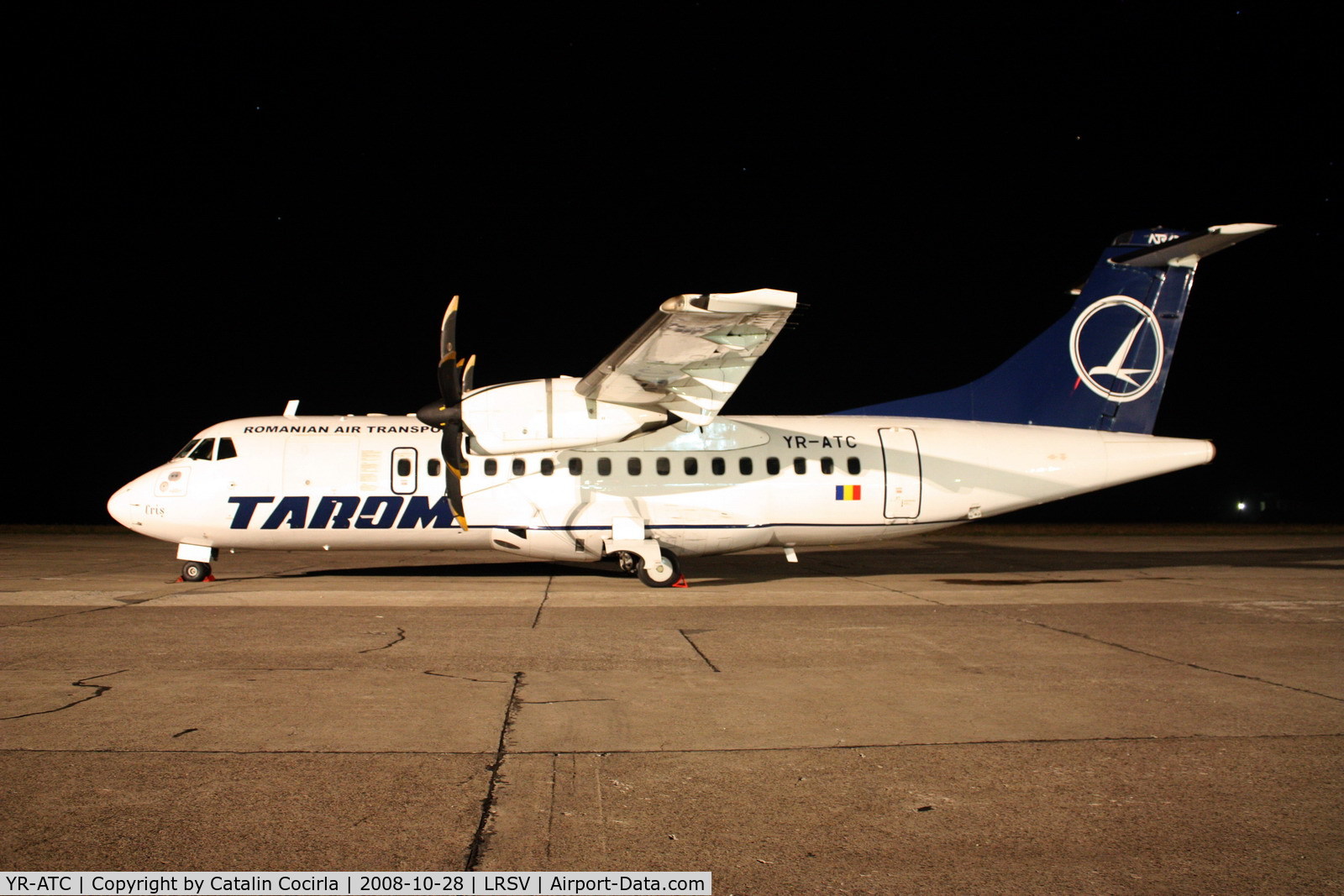 YR-ATC, 1998 ATR 42-512 C/N 589, Nice livery