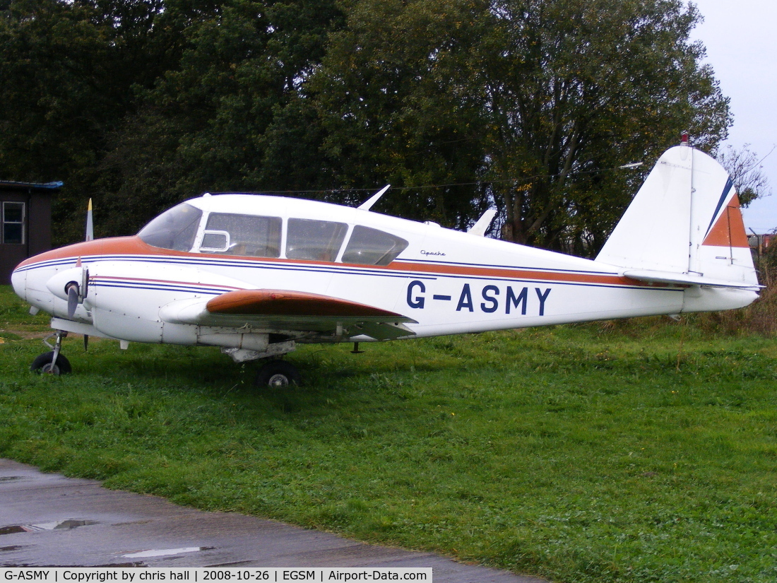 G-ASMY, 1962 Piper PA-23-160 Apache C/N 23-2032, Previous ID: N4309Y 