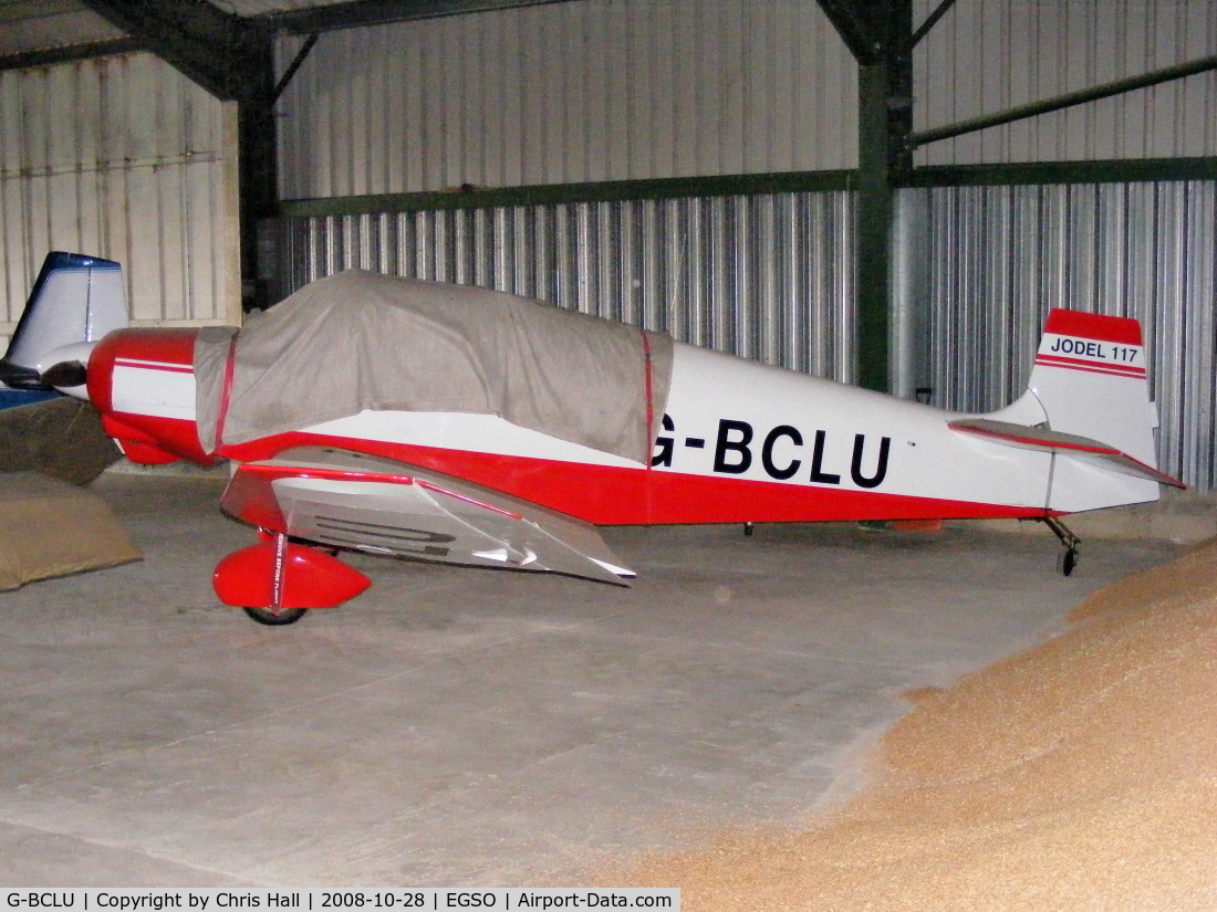 G-BCLU, 1957 SAN Jodel D-117 C/N 506, Previous ID: F-BHXG