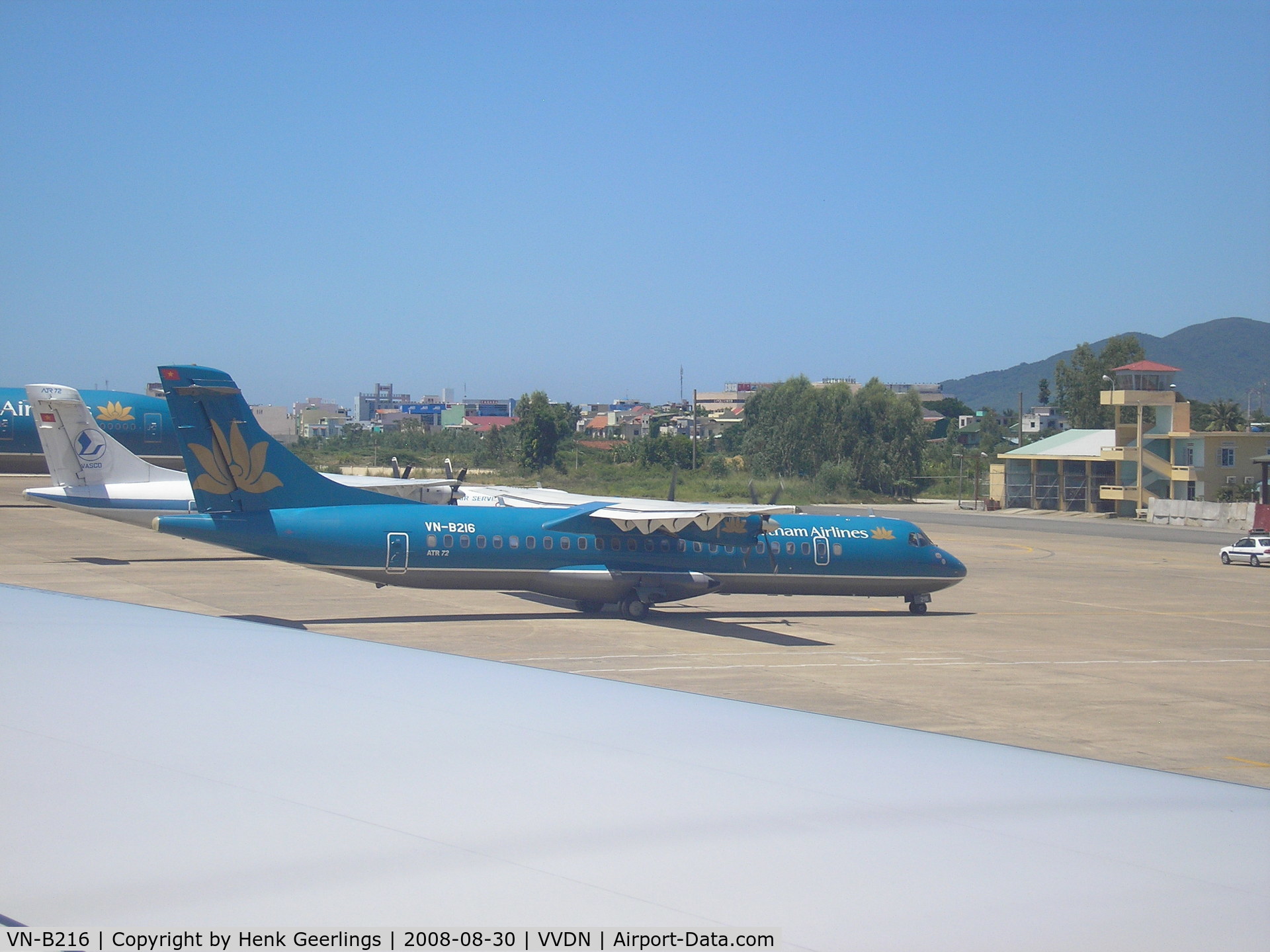 VN-B216, 1995 ATR 72-202 C/N 450, Vietnam Airlines , Danang