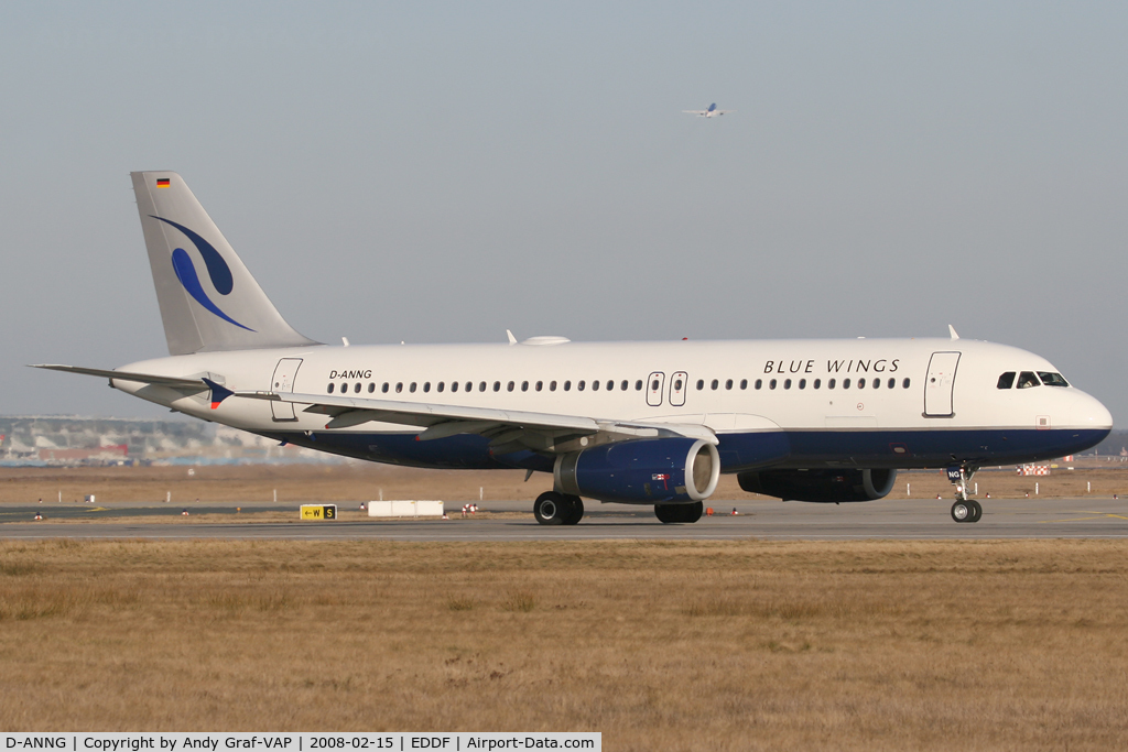 D-ANNG, 2001 Airbus A320-232 C/N 1464, Bluewings A320