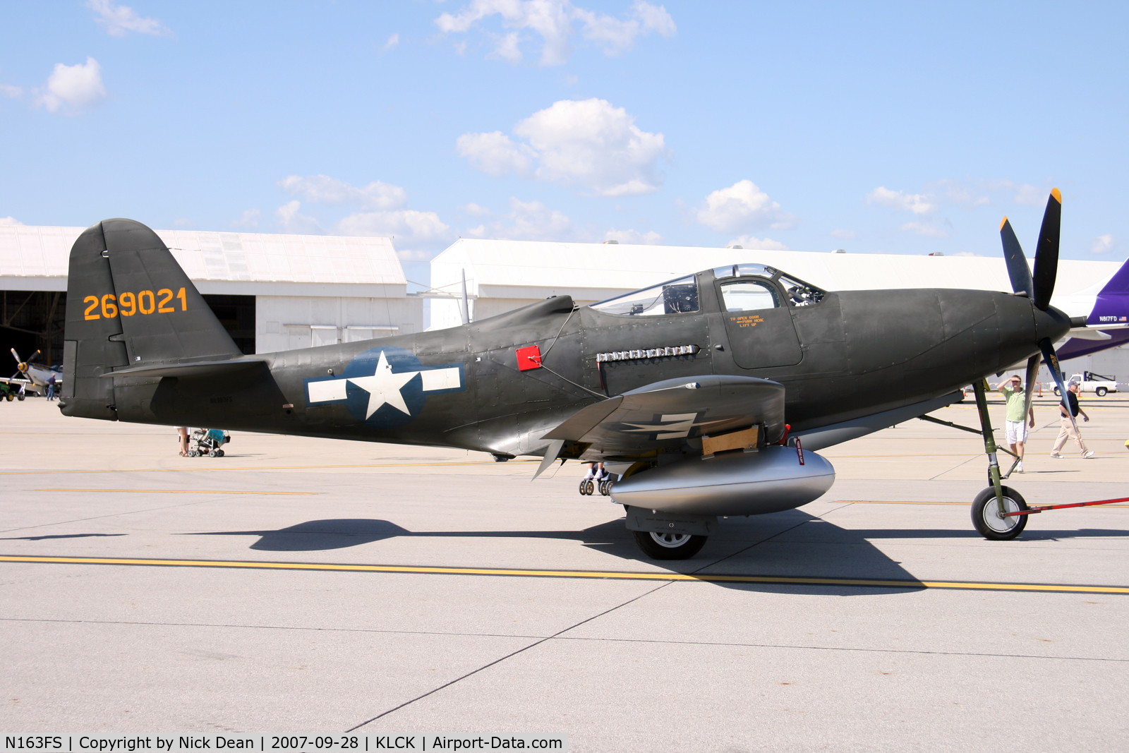 N163FS, 1943 Bell P-63C-5 Kingcobra C/N 33-91, -