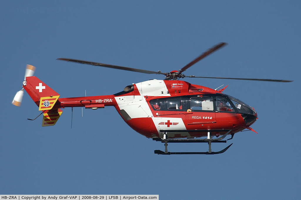 HB-ZRA, 2002 Eurocopter-Kawasaki EC-145 (BK-117C-2) C/N 9026, REGA EC135