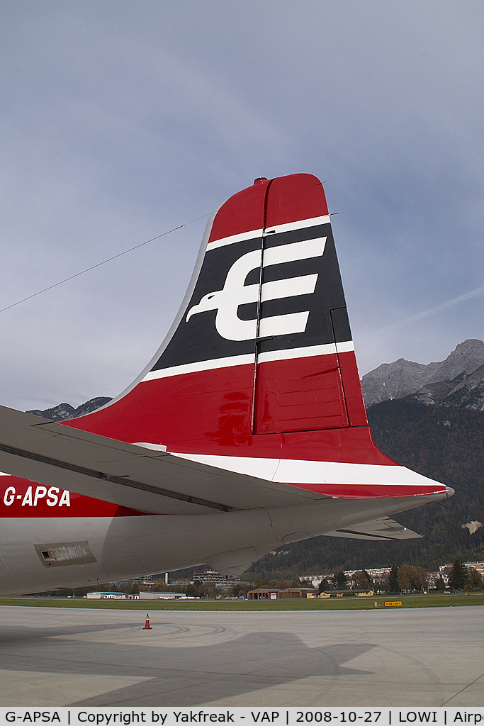 G-APSA, 1958 Douglas DC-6A C/N 45497, British Eagle DC6