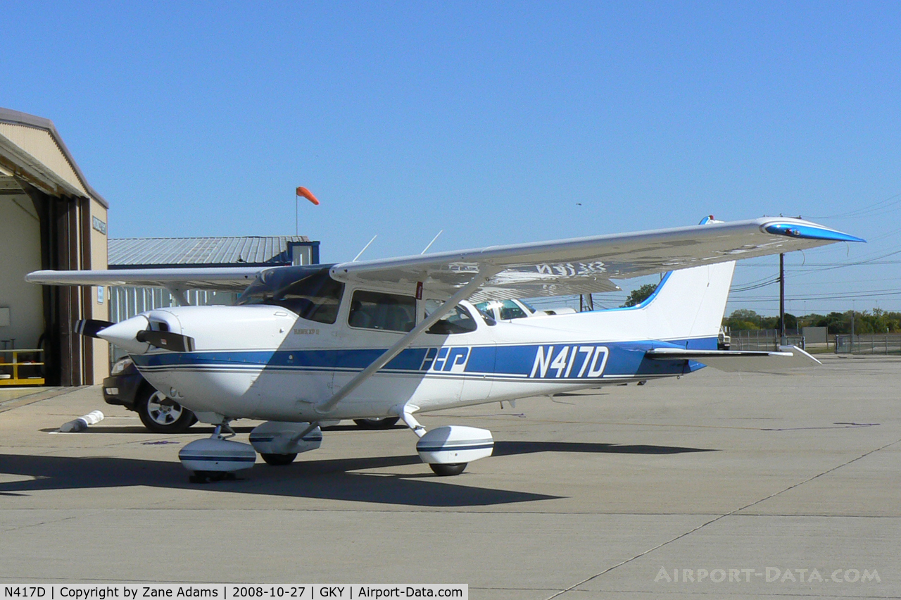 N417D, 1979 Cessna R172K Hawk XP C/N R1723303, At Arlington Municipal