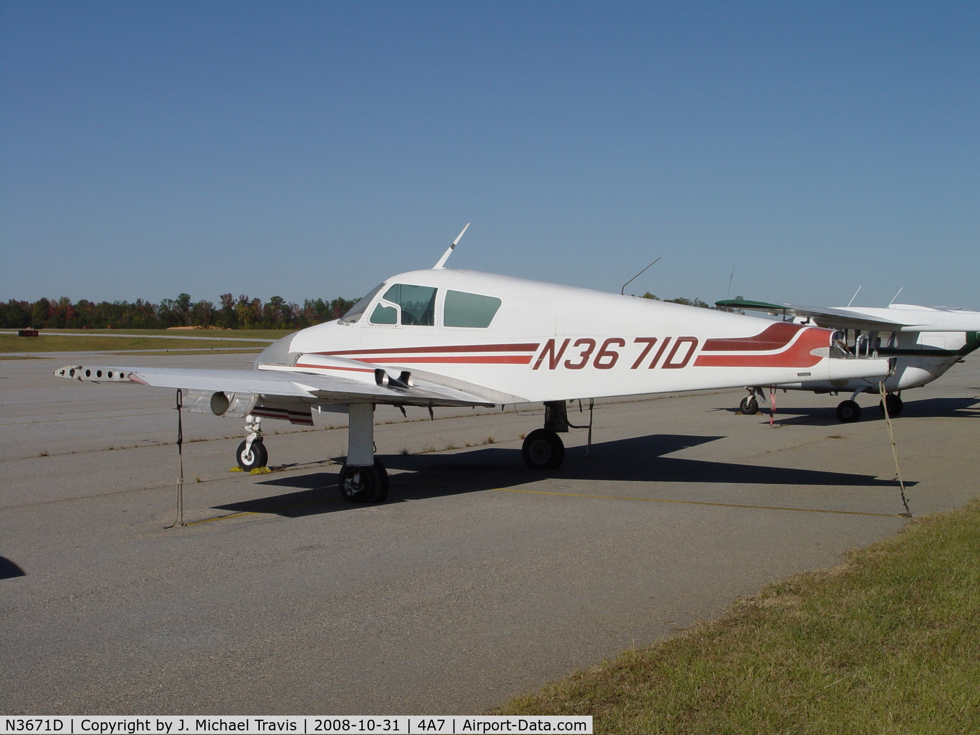 N3671D, 1956 Cessna 310 C/N 35371, This 310 needs some work.