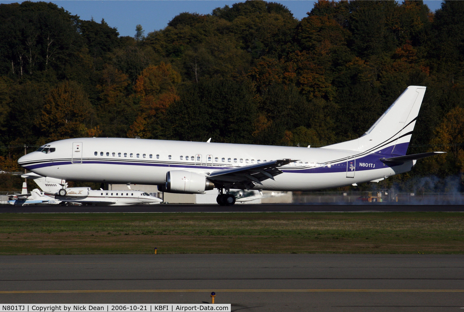 N801TJ, 1990 Boeing 737-4B7 C/N 24892, /