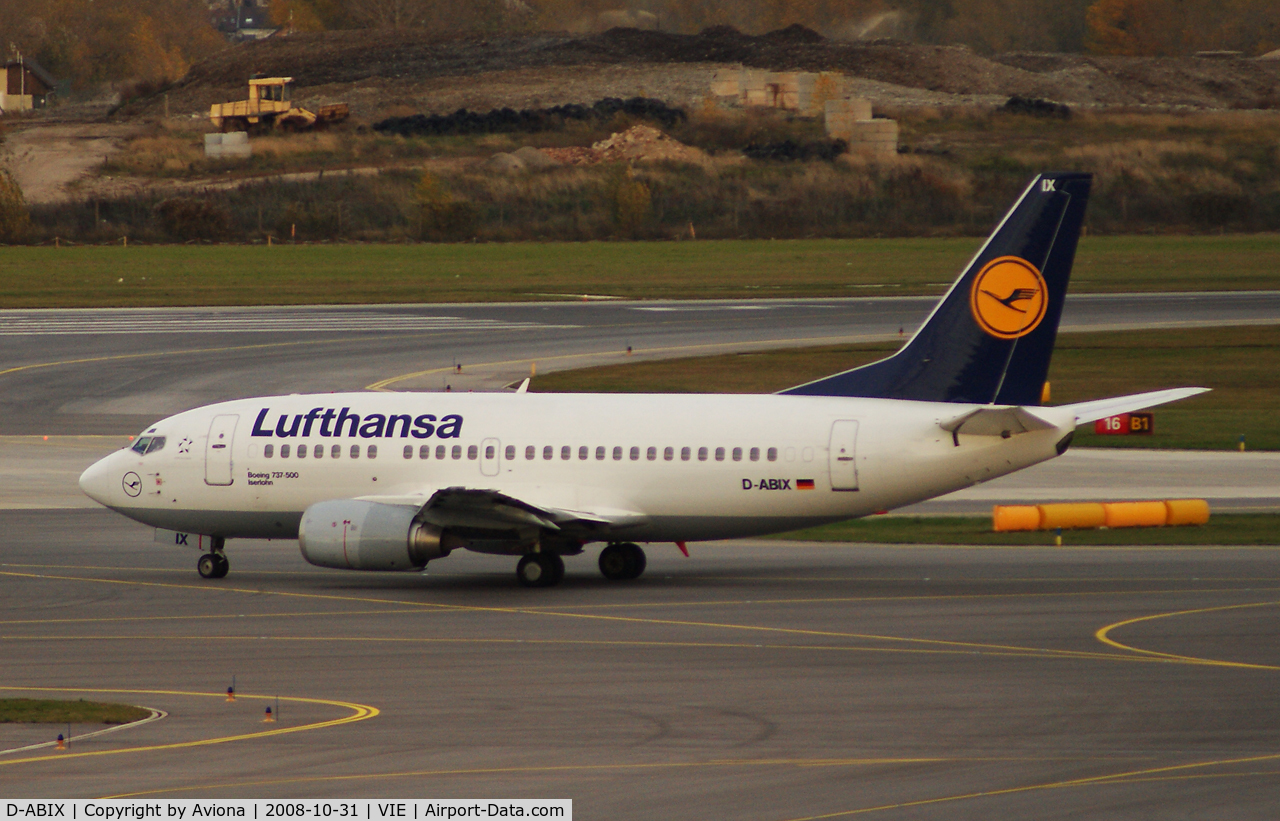 D-ABIX, 1991 Boeing 737-530 C/N 24946, Lufthansa Boeing 737-530