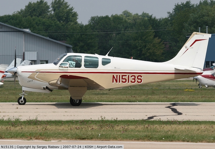 N1513S, 1962 Beech 35-B33 Debonair C/N CD-473, EAA AirVenture 2007