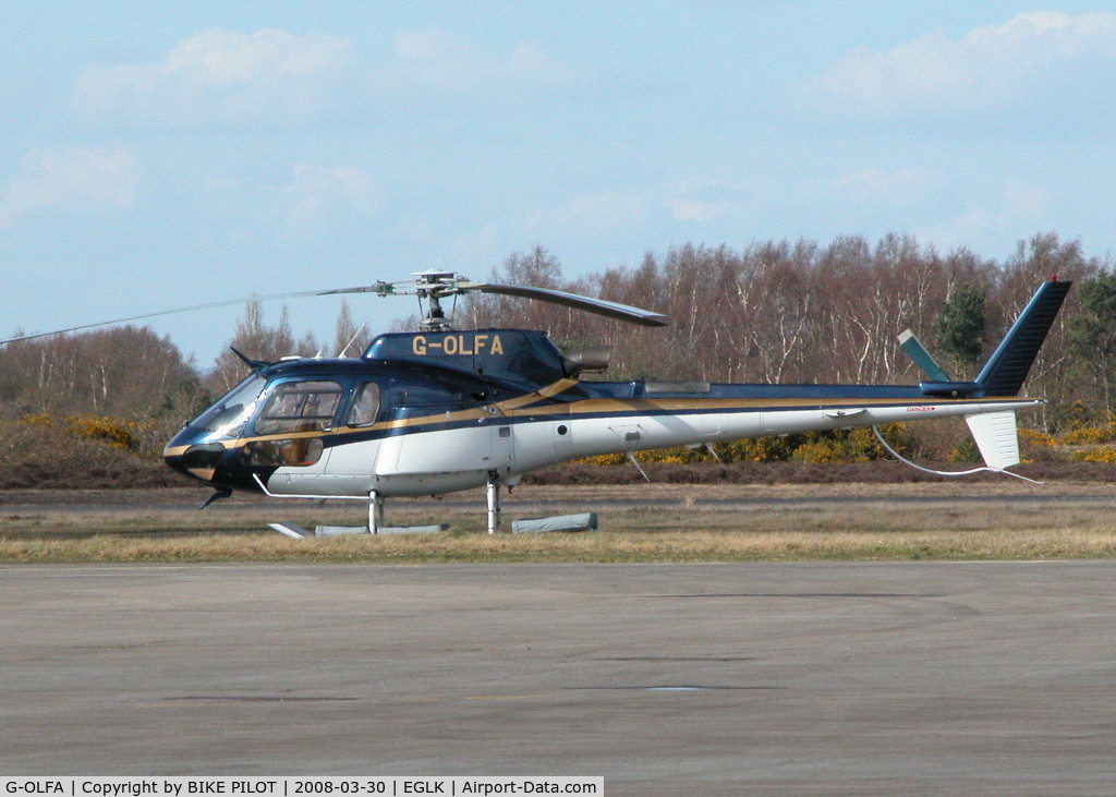 G-OLFA, 1998 Eurocopter AS-350B-3 Ecureuil Ecureuil C/N 3108, ECUREUIL OF HELIAVIATION