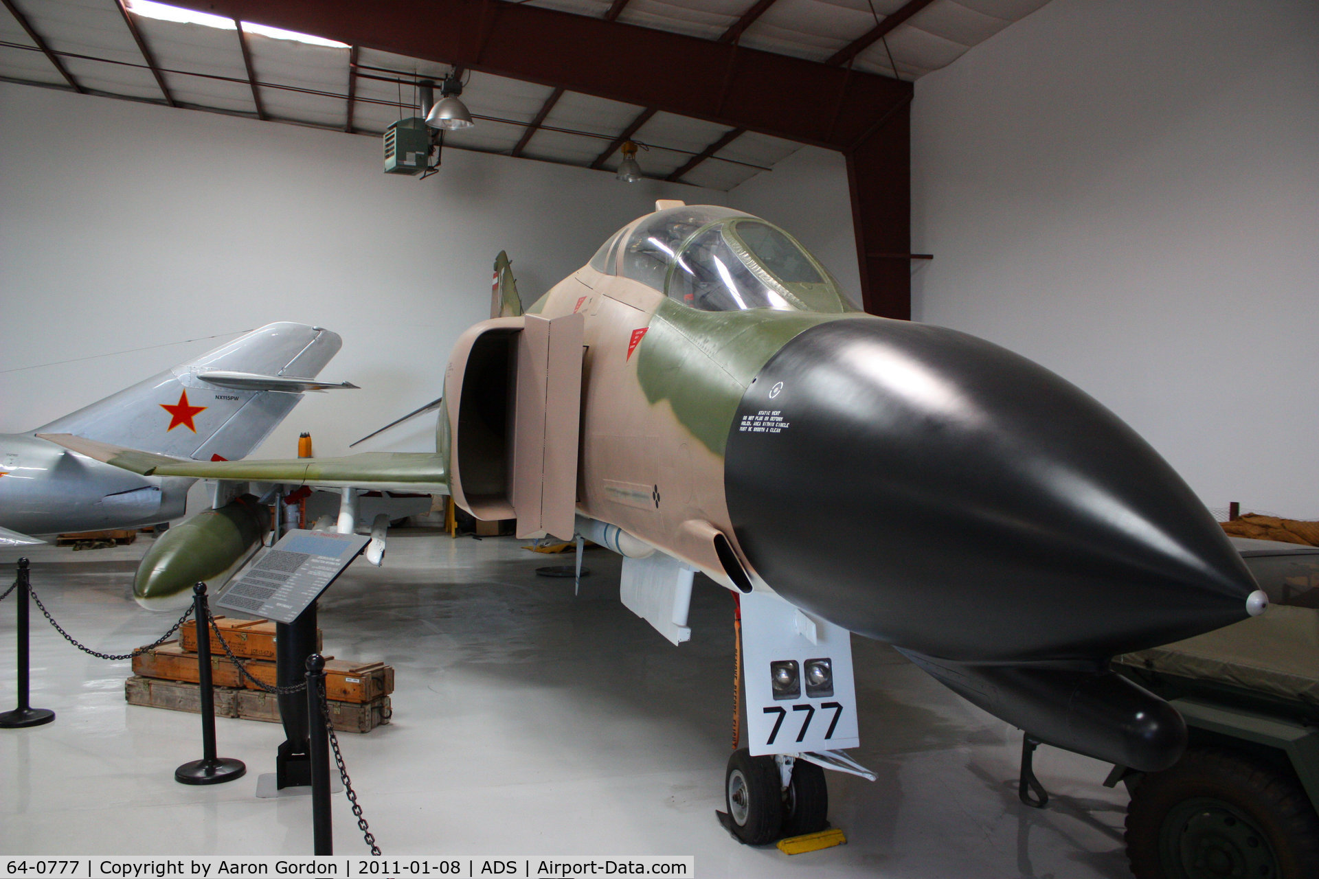 64-0777, 1964 McDonnell F-4C Phantom II C/N 1080, F-4C 64-0777 at the Cavanaugh flight museum.