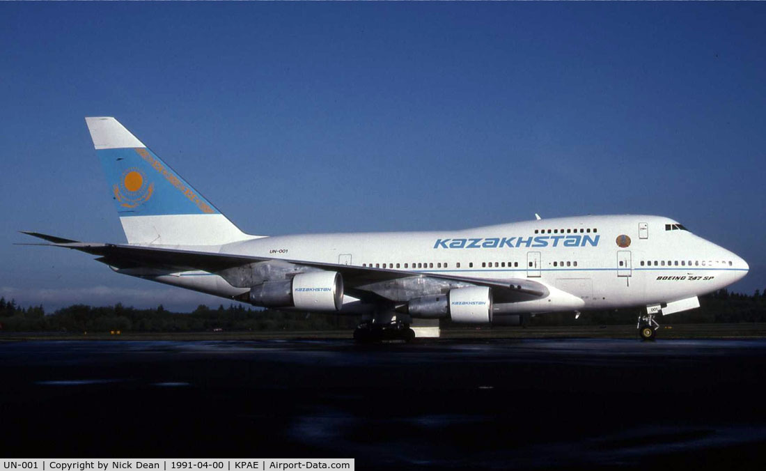 UN-001, 1980 Boeing 747SP-31 C/N 21962/439, /