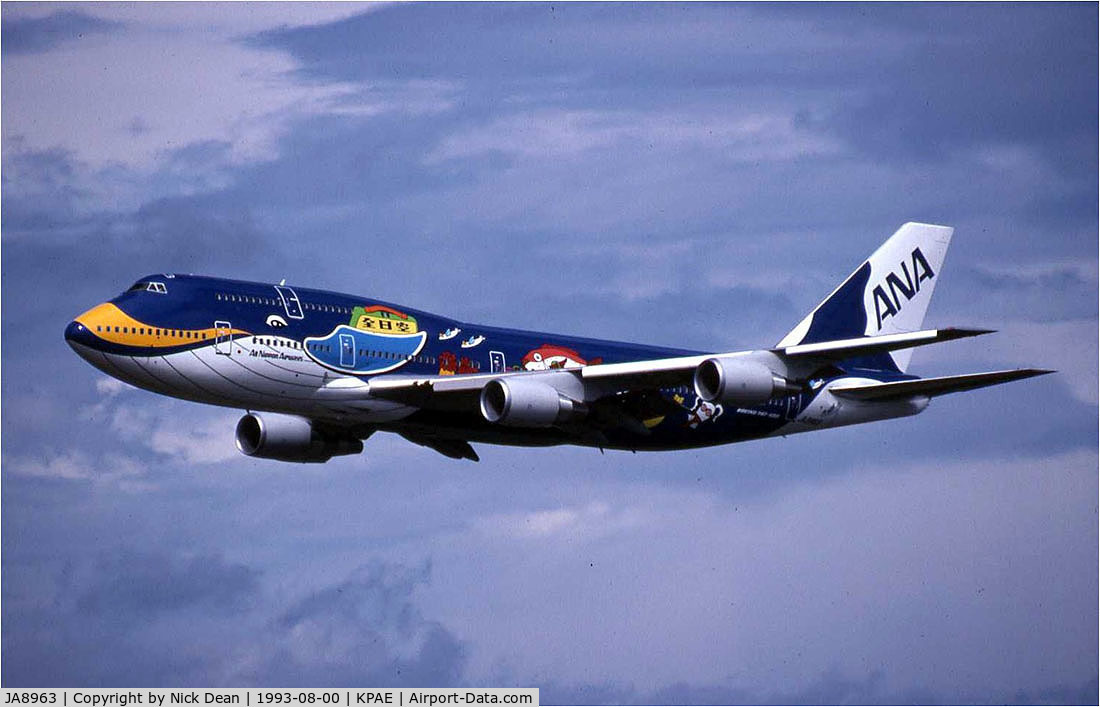 JA8963, 1993 Boeing 747-481D C/N 25647, /