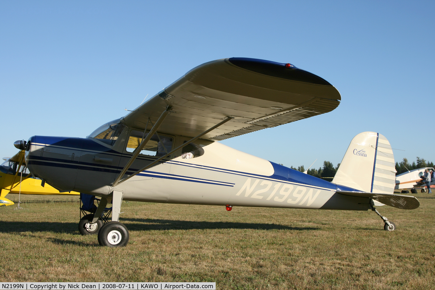 N2199N, 1947 Cessna 140 C/N 12435, /
