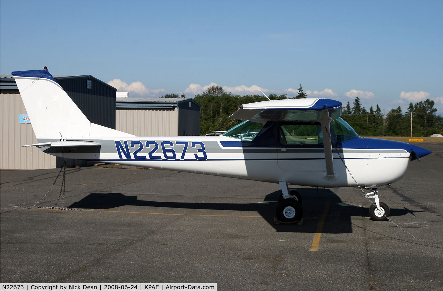 N22673, 1968 Cessna 150H C/N 15068440, /