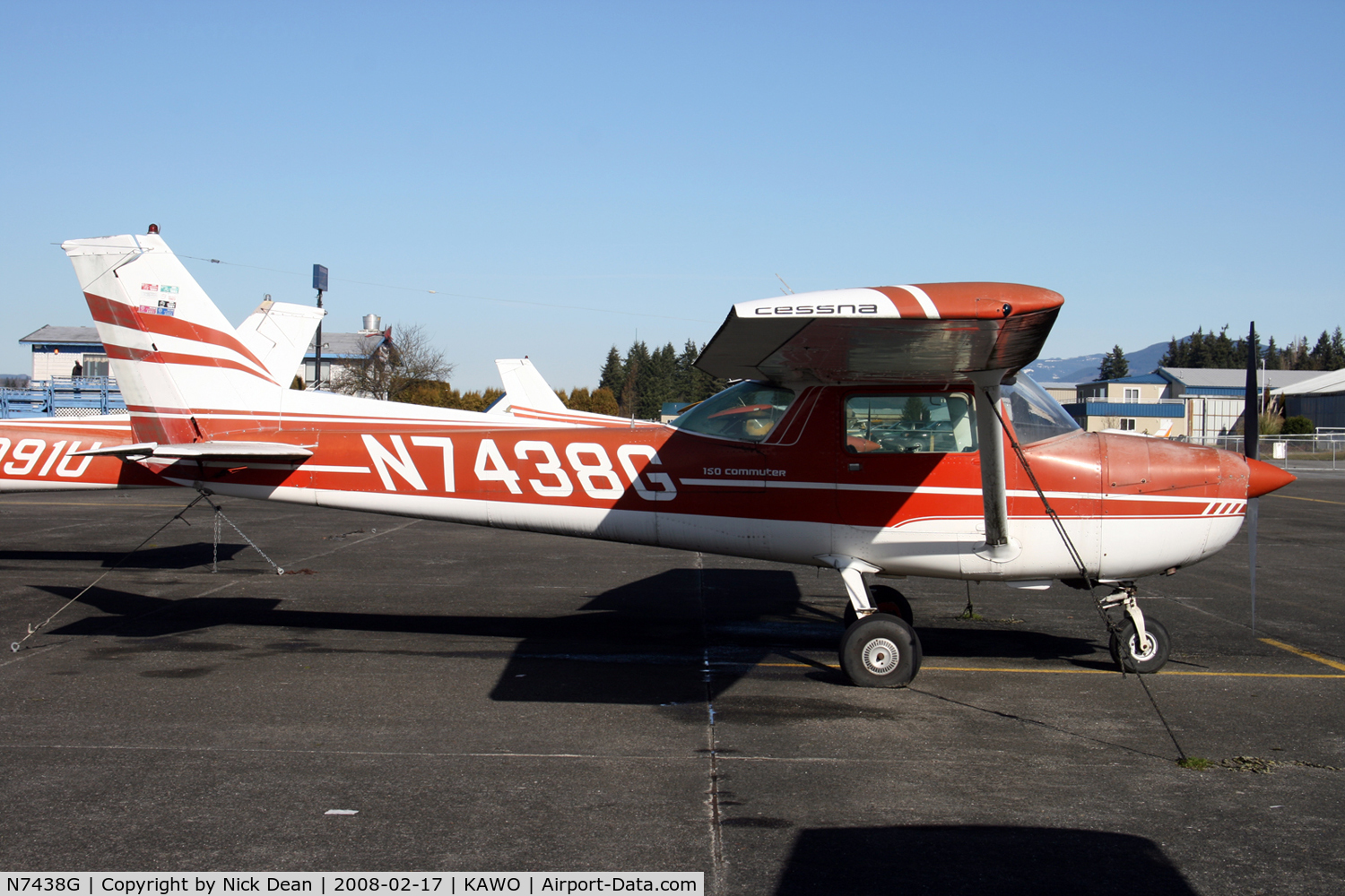 N7438G, 1973 Cessna 150L C/N 15074655, /