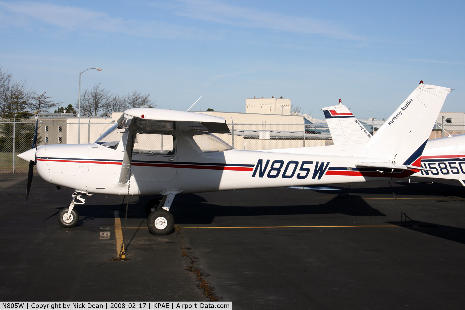 N805W, Cessna 152 C/N 15280190, /