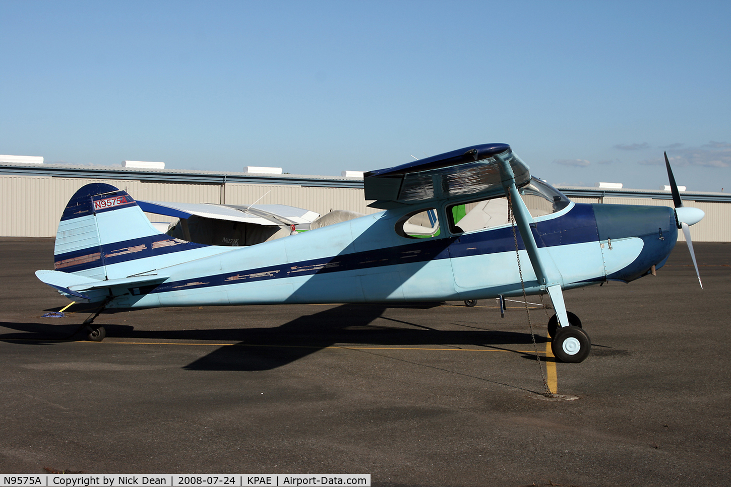 N9575A, 1949 Cessna 170A C/N 19136, /
