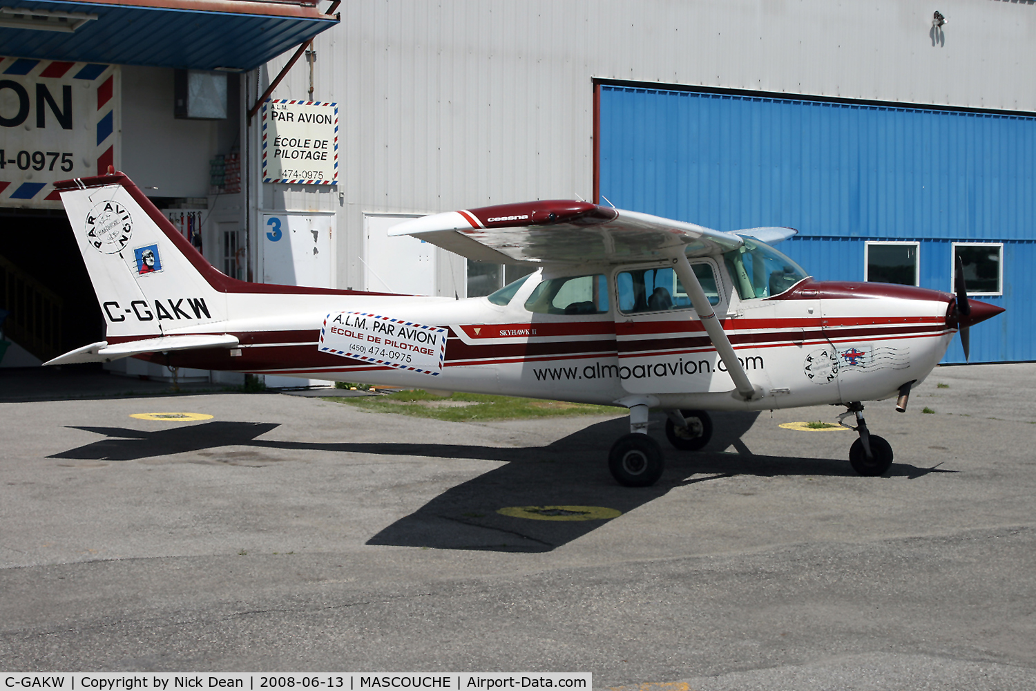 C-GAKW, 1972 Cessna 172L C/N 17260604, /