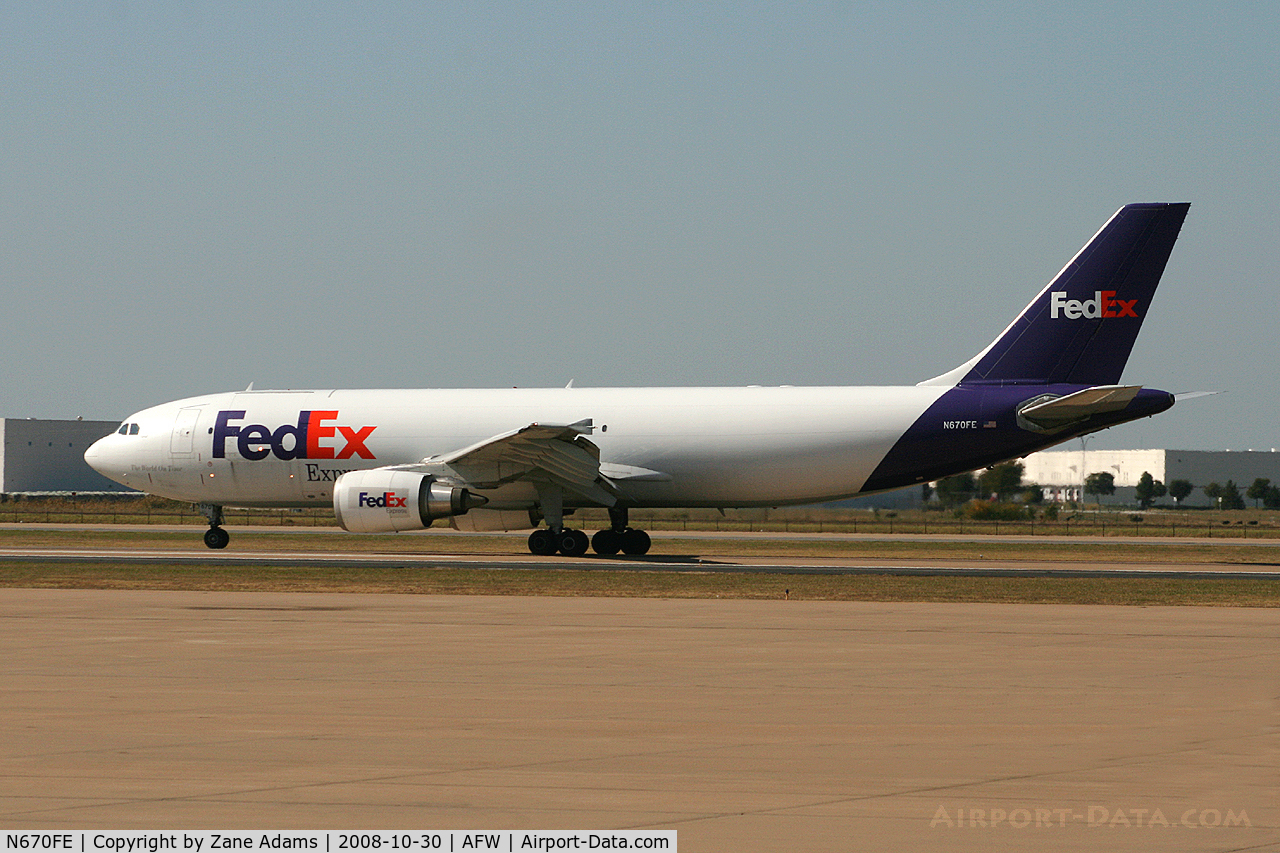 N670FE, 1997 Airbus A300F4-605R C/N 777, At Alliance - Fort Worth