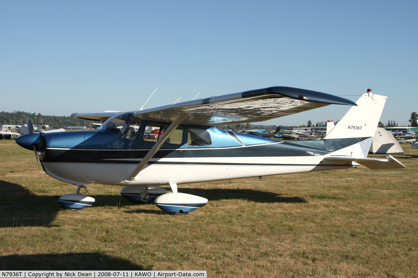 N7936T, 1960 Cessna 175A Skylark C/N 56636, .