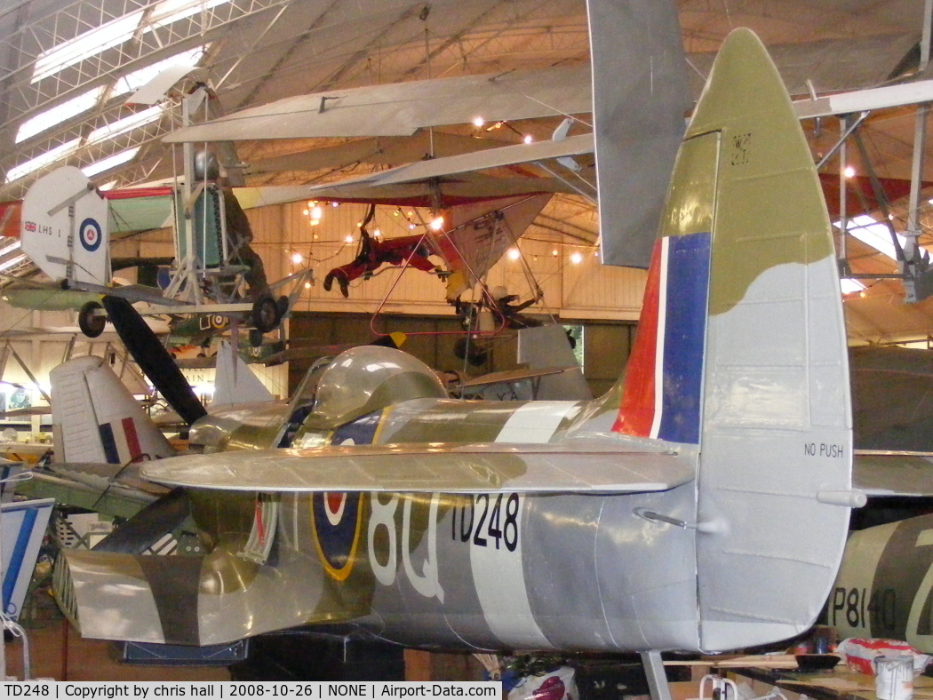 TD248, 1945 Supermarine 361 Spitfire LF.XVIe C/N CBAF.IX.4262, Norfolk & Suffolk Aviation Museum