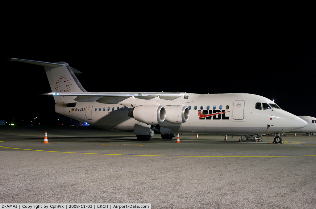 D-AMAJ, 1984 British Aerospace BAe.146-200A C/N E2028, RJ85