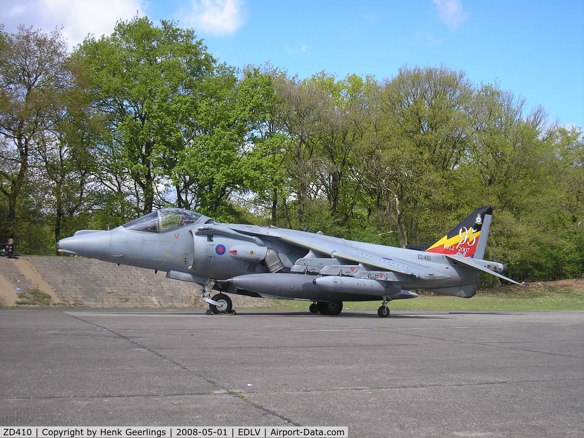 ZD410, 1989 British Aerospace Harrier GR.9 C/N P39, Airport-Festival Airport Weeze ,  01 may 2008