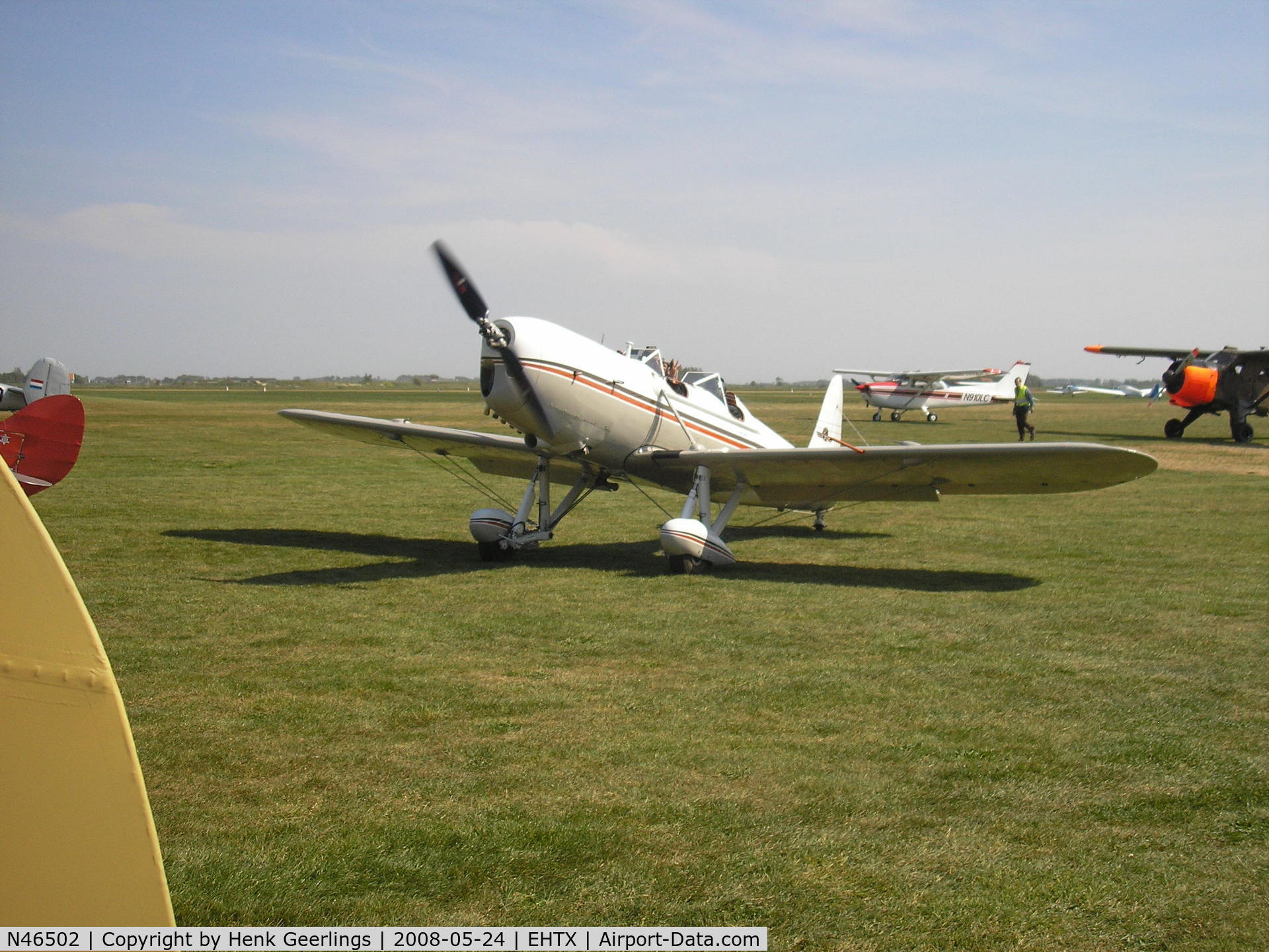N46502, 1943 Ryan Aeronautical ST3KR C/N 1995, Texel Taildragger & Old Timer Fly In 2008