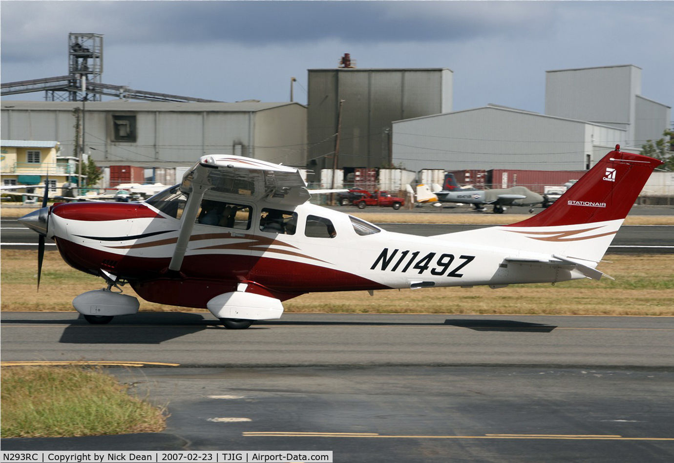 N293RC, 2006 Cessna 206H Stationair C/N 20608281, Shot as N1149Z but now reregistered as listed
