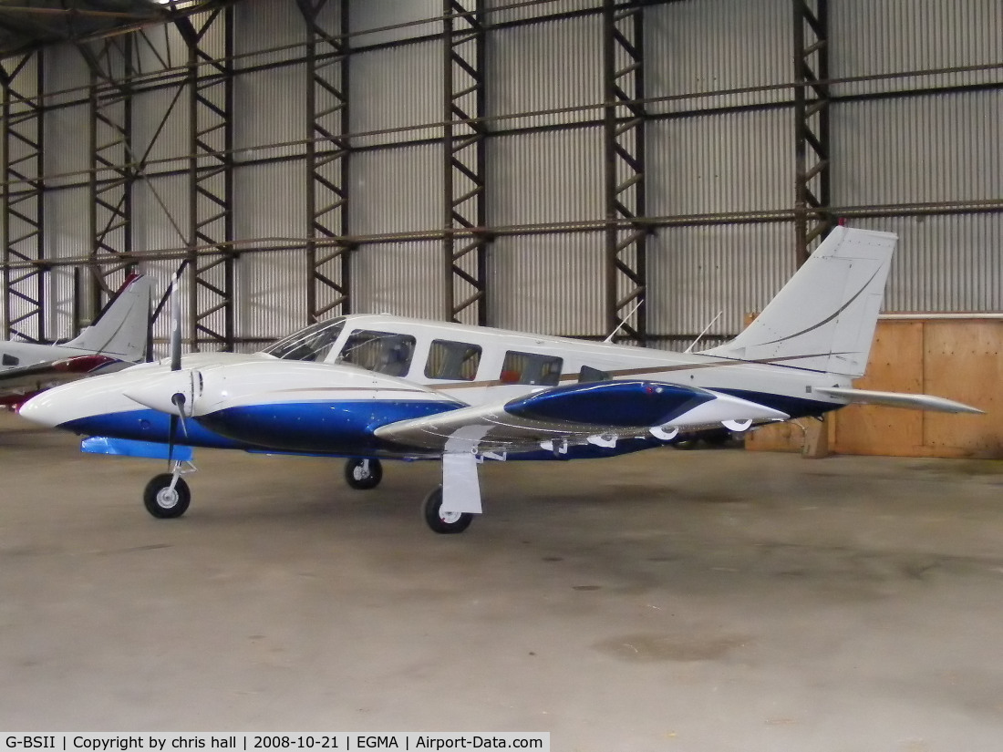 G-BSII, 1980 Piper PA-34-200T Seneca II C/N 34-8070336, Previous ID: N8253N