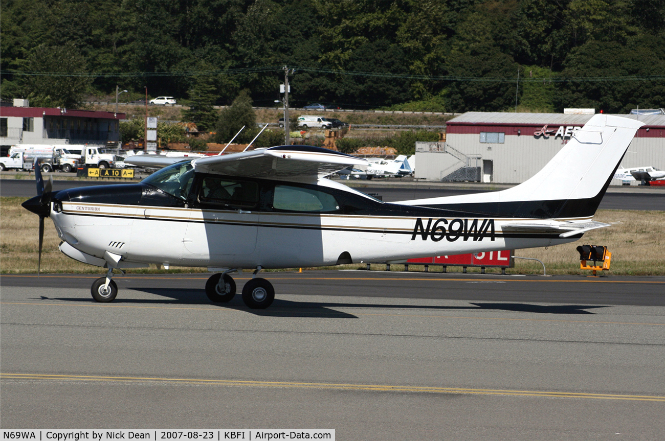 N69WA, 1982 Cessna T210N Turbo Centurion C/N 21064707, .