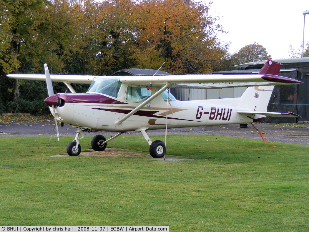 G-BHUI, 1979 Cessna 152 C/N 152-83144, SOUTH WARWICKSHIRE FLYING SCHOOL; Previous ID: N46932