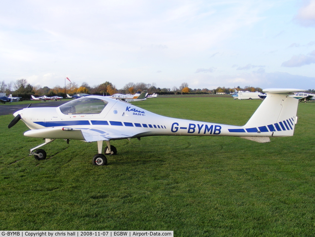 G-BYMB, 1999 Diamond DA-20C-1 Eclipse C/N C0051, ENSTONE FLYING CLUB