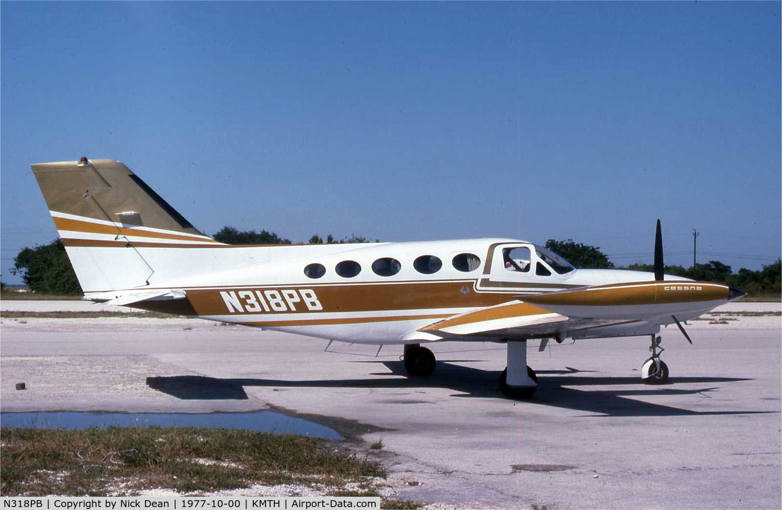 N318PB, 1973 Cessna 421B Golden Eagle C/N 421B0427, Clearly not a Bell 412 30 years ago C/N 421B-0427