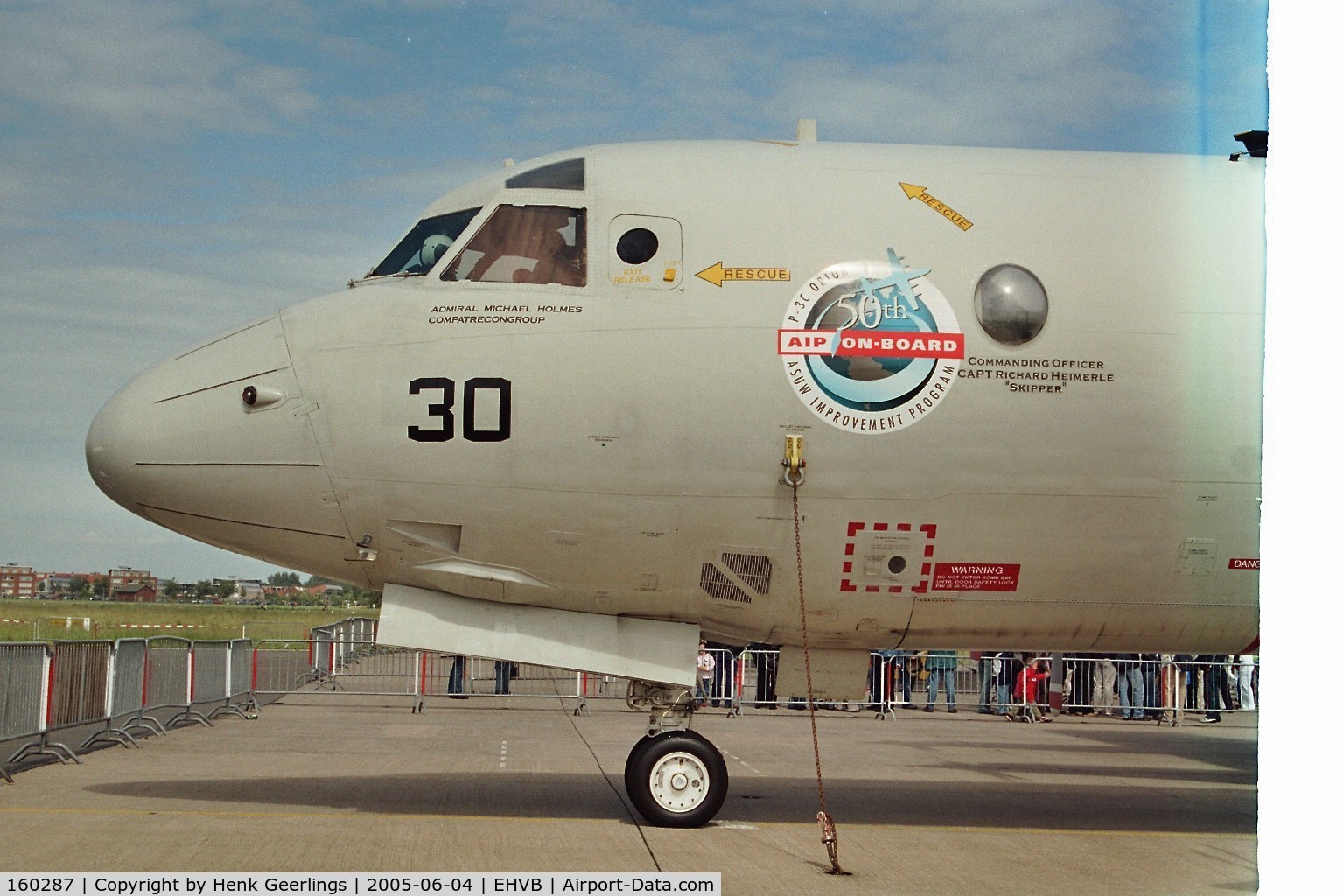 160287, Lockheed P-3C Orion C/N 285A-5650, Valkenburg Naval Air Base , closing of Base, june 2005