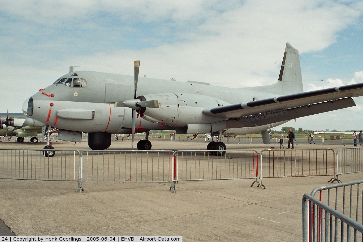 24, Breguet 1150 Atlantic C/N 24, Valkenburg Naval Air Base , closing of Base, june 2005