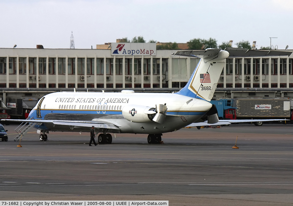 73-1682, 1975 McDonnell Douglas C-9C (DC-9-32) C/N 47670, USA Air Force DC-9