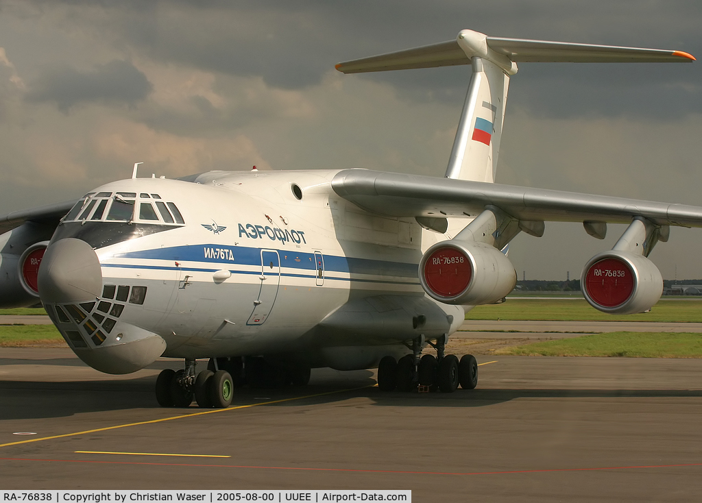 RA-76838, Ilyushin Il-76TD C/N 1023411370, Aeroflot