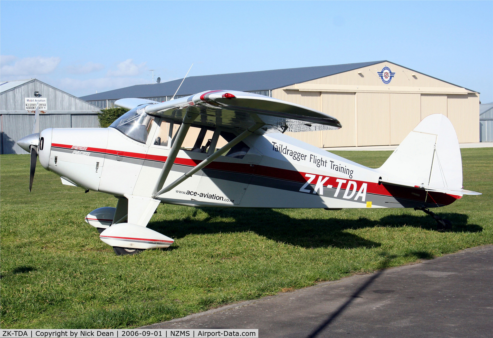 ZK-TDA, Piper PA-22-150 Tri Pacer C/N 22-7388, .
