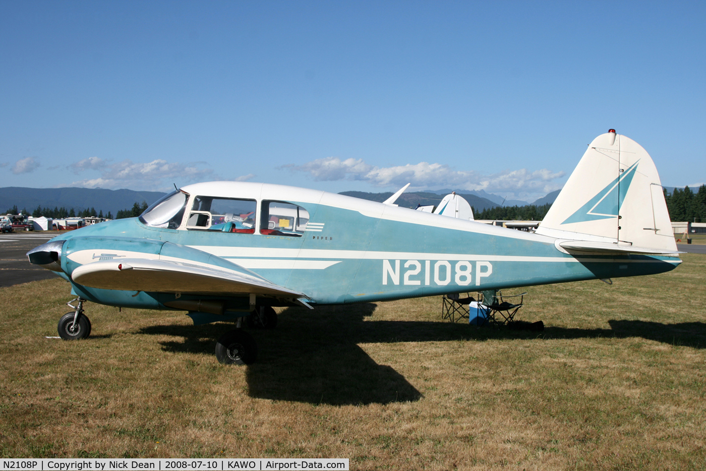 N2108P, 1956 Piper PA-23 C/N 23-698, /