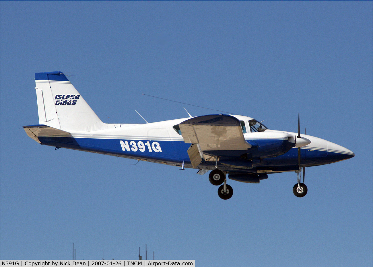 N391G, 1974 Piper PA-23-250 Aztec C/N 27-7405475, .