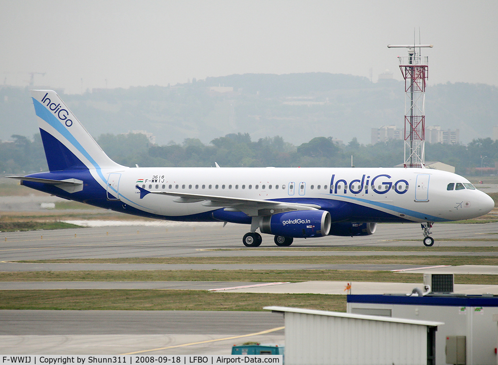F-WWIJ, 2008 Airbus A320-232 C/N 3618, C/n 3618 - To be VT-INV