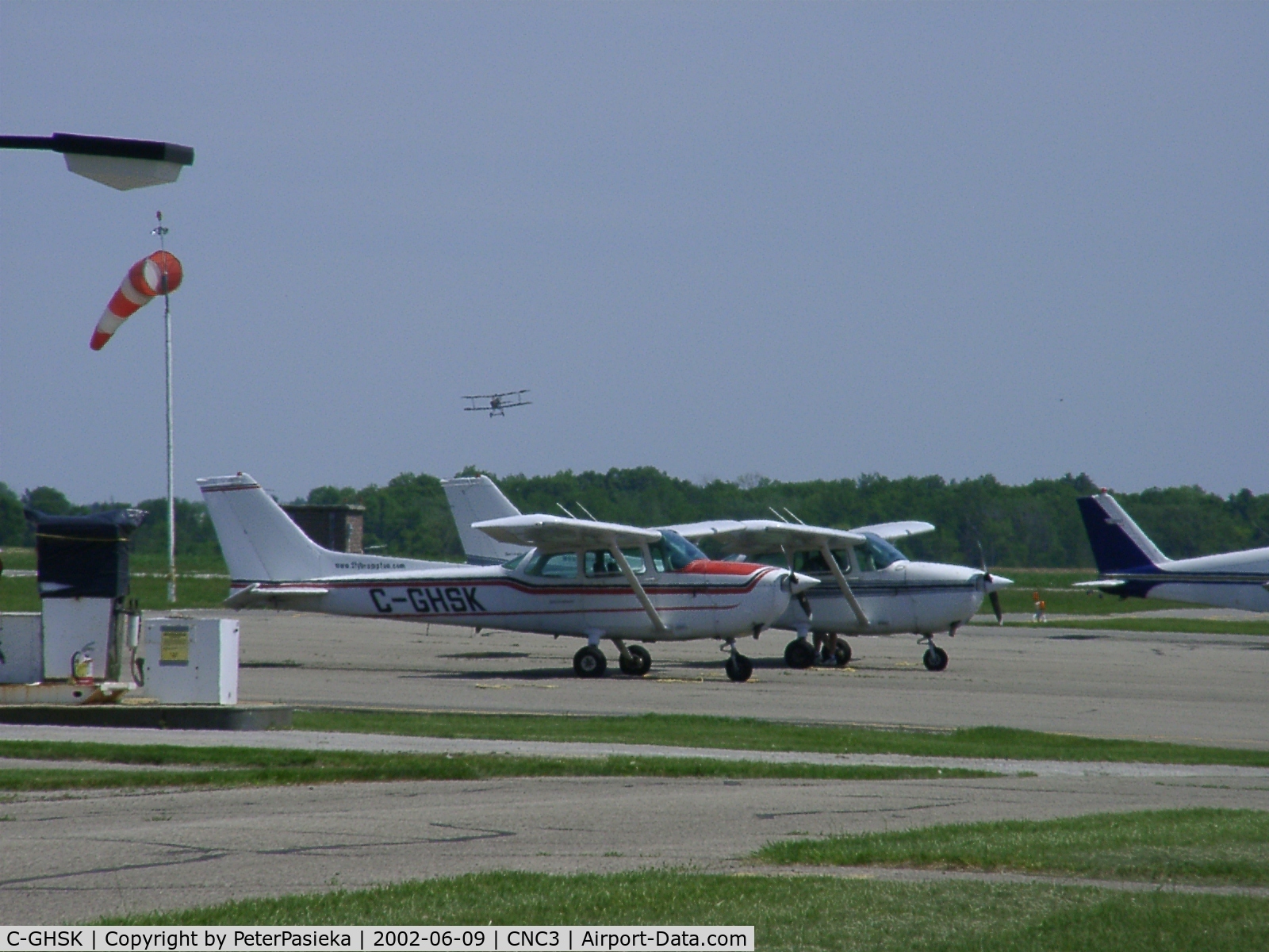 C-GHSK, 1984 Cessna 172P C/N 17276267, @ Brampton Airport, BFC training aircraft