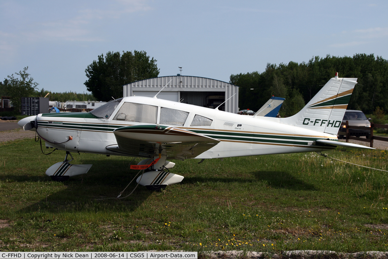 C-FFHD, 1973 Piper PA-28-180 C/N 28-7305548, St. Jean Chrysostome