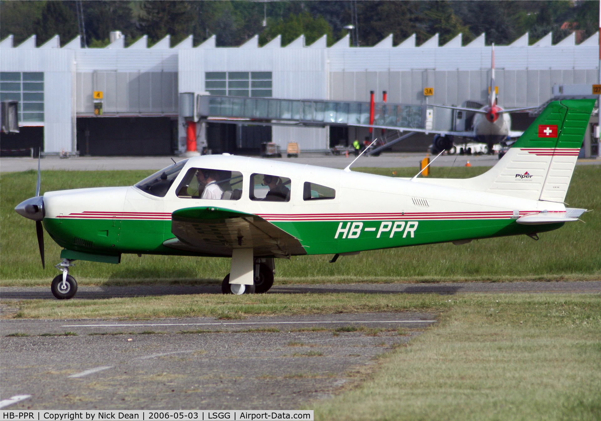 HB-PPR, Piper PA-28R-201 Cherokee Arrow III C/N 2844018, This frame is now registered in Poland as SP-TUA