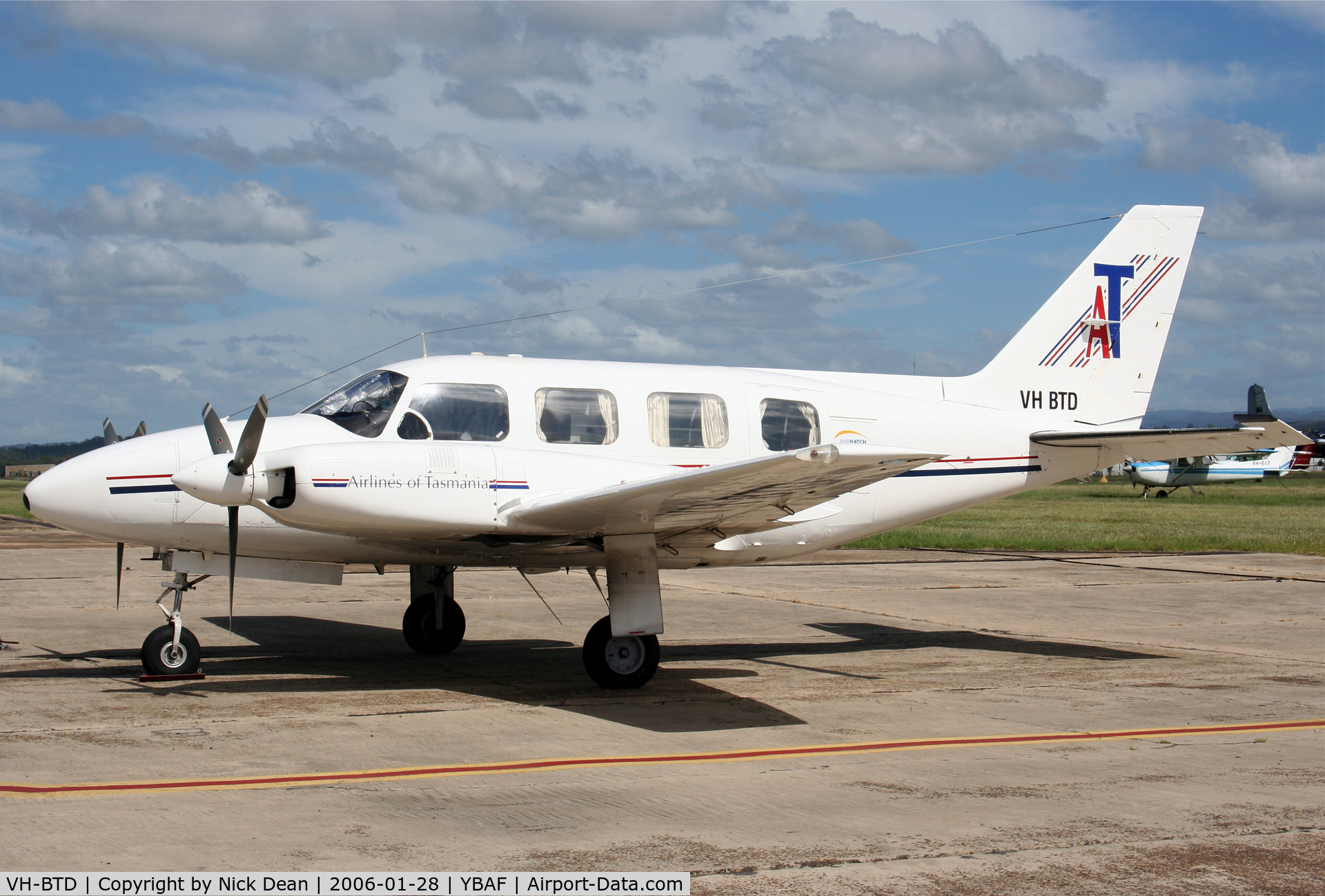 VH-BTD, 1979 Piper PA-31 C/N 31-7912041, /