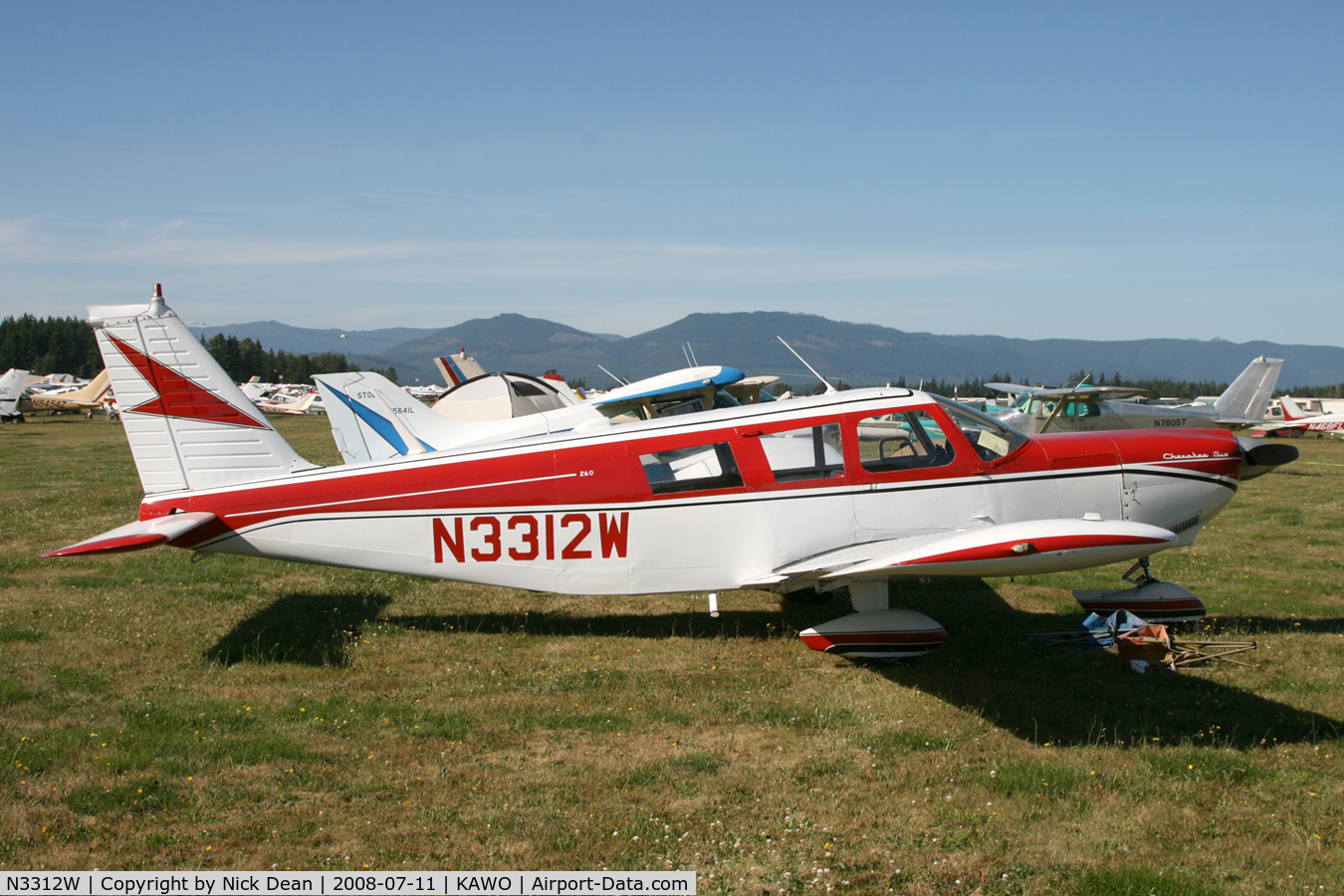 N3312W, 1965 Piper PA-32-260 Cherokee Six Cherokee Six C/N 32-150, /