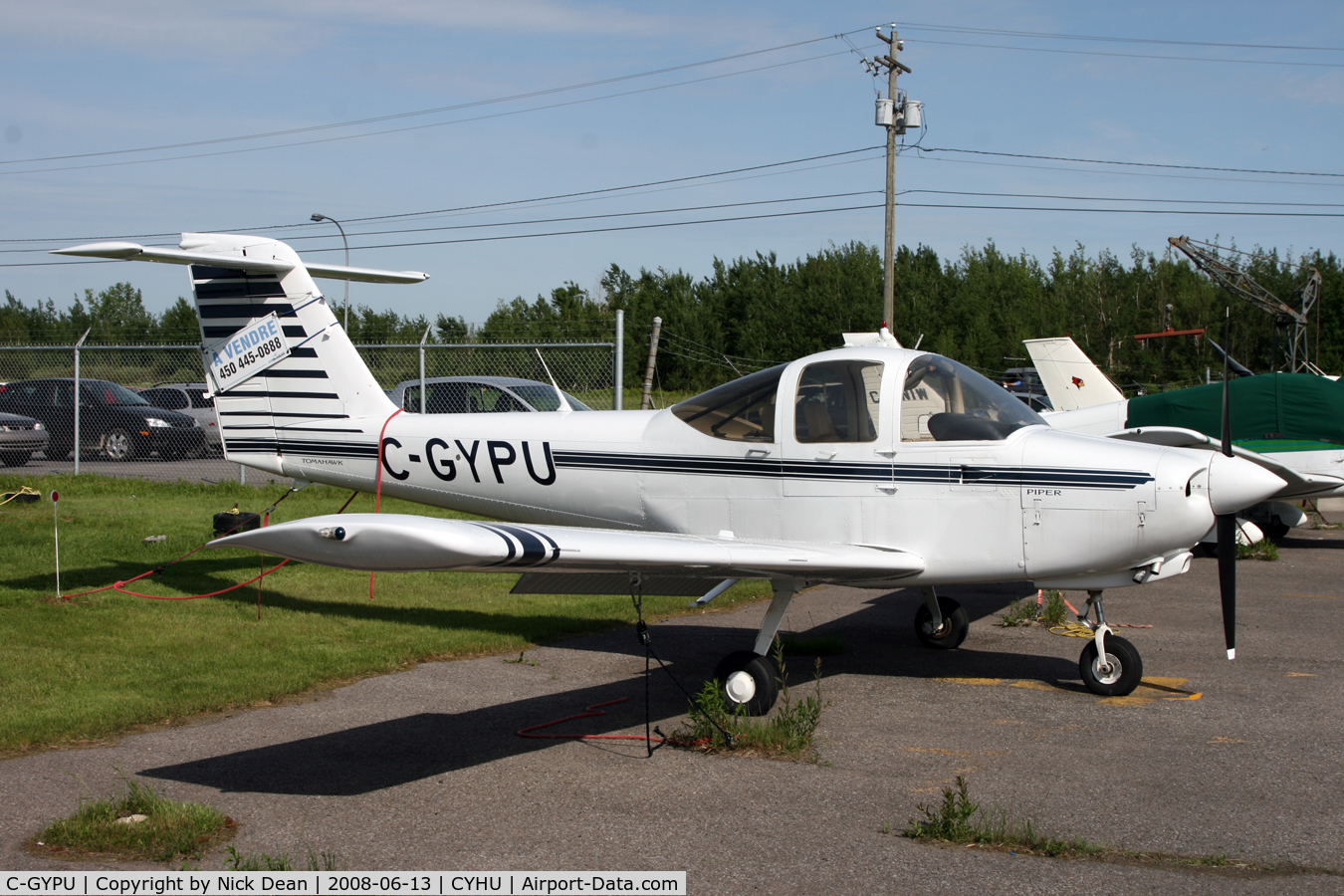 C-GYPU, 1978 Piper PA-38-112 Tomahawk Tomahawk C/N 38-78A0204, /