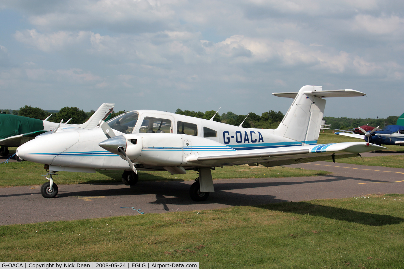 G-OACA, 1979 Piper PA-44-180 Seminole C/N 44-7995202, /